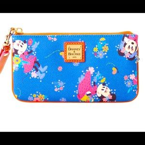 2021 Mini Mouse Floral and Garden Wristlet/ Wallet